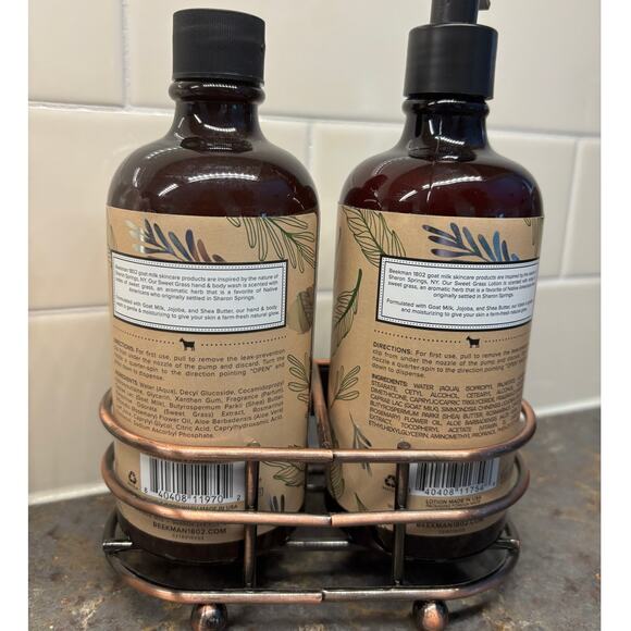 Beekman 1801 Sweet Grass Lotion and Body Wash Set - Picture 2 of 2